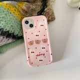 Boogzel Apparel Cherry Bear iPhone Case, view 2