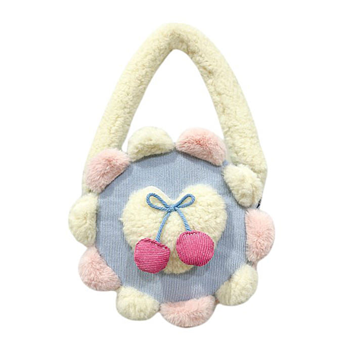 Boogzel Apparel Cherry Cake Fluffy Handbag