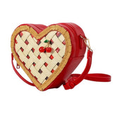 Boogzel Apparel Cherry Pie Heart Shaped Bag, view 3