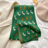 Boogzel Apparel Christmas Knitted Scarf, view 4