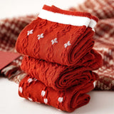 Boogzel Apparel Christmas Red Socks, view 5