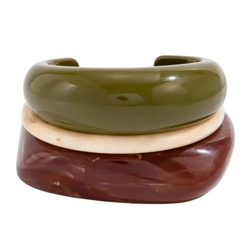 Boogzel Apparel Chunky Bangle Bracelet Set