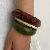 Boogzel Apparel Chunky Bangle Bracelet Set, view 2