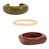 Boogzel Apparel Chunky Bangle Bracelet Set, view 5