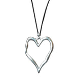 Boogzel Apparel Chunky Heart Necklace, view 5