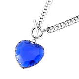 Boogzel Apparel Chunky Heart Pendant Necklace, view 5