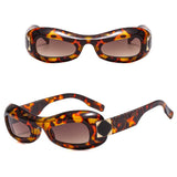 Boogzel Apparel Chunky Oval Sunglasses, view 4