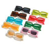 Boogzel Apparel Chunky Rectangle Sunglasses, view 5