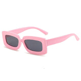 Boogzel Apparel Chunky Rectangle Sunglasses, view 6