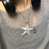 Boogzel Apparel Chunky Starfish Pendant Necklace, view 5