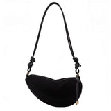 Boogzel Apparel City Girl Problems Suede Hobo Bag, view 4