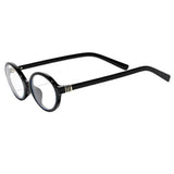Boogzel Apparel Clear Lens Oval Sunglasses, view 2