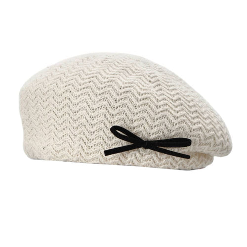 Boogzel Apparel Clouds Over Paris French Beret Hat