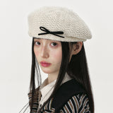 Boogzel Apparel Clouds Over Paris French Beret Hat, view 4