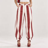Boogzel Apparel Clown Core Striped Balloon Pants, view 3