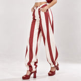 Boogzel Apparel Clown Core Striped Balloon Pants, view 4