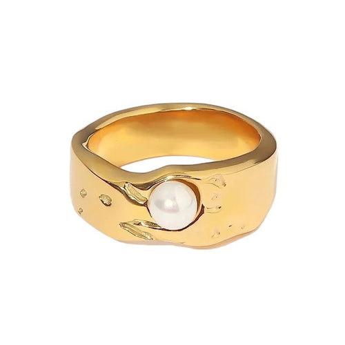 Boogzel Apparel Coastal Granddaughter Pearl Ring