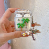 Boogzel Apparel Coconut Girl Palm AirPods Case, view 2