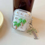 Boogzel Apparel Coconut Girl Palm AirPods Case, view 3