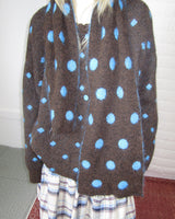 Boogzel Apparel Coffee Break Polka Dot Cardigan, view 5