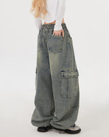 Boogzel Apparel Coffee Break Wide Leg Cargo Pants, view 6