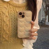 Boogzel Apparel Coffee Cream Heart iPhone Case, view 2