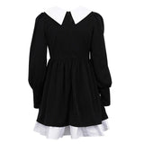 Boogzel Apparel Like a Doll Black Collar Dress, view 2