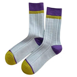 Boogzel Apparel Color Block Ribbed Socks, view 3