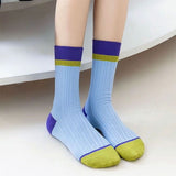 Boogzel Apparel Color Block Ribbed Socks, view 5