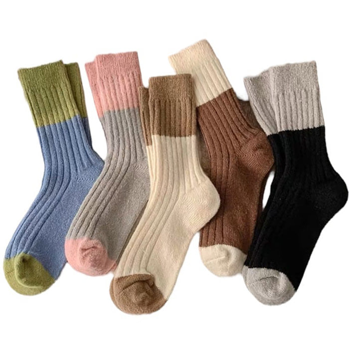 Boogzel Apparel Color Block Warm Socks