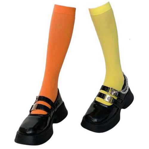 Boogzel Apparel Color Pop Accent Basic Socks