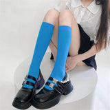 Boogzel Apparel Color Pop Accent Basic Socks, view 2
