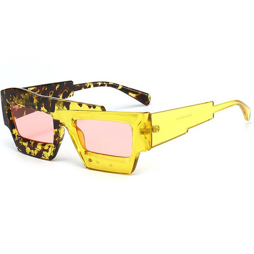Boogzel Apparel Colorblock Square Sunnies
