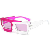 Boogzel Apparel Colorblock Square Sunnies, view 2