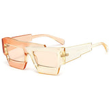 Boogzel Apparel Colorblock Square Sunnies, view 4