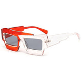 Boogzel Apparel Colorblock Square Sunnies, view 5