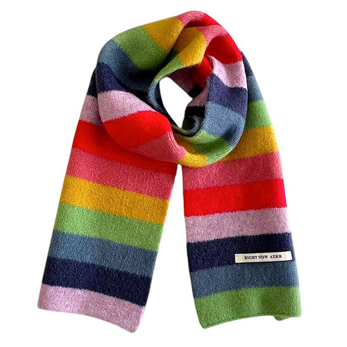 Boogzel Apparel Colorful Striped Indie Kid Scarf