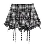 Boogzel Apparel Come As You Are Plaid Skirt, view 2