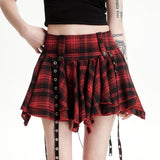 Boogzel Apparel Come As You Are Plaid Skirt, view 3