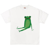 Boogzel Apparel Comfy Frog Print Tee, view 2