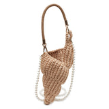 Boogzel Apparel Conch Shell Knit Crochet Bag, view 2