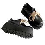 Boogzel Apparel Contrast-Laced Chunky Platform Boots, view 3