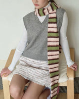 Boogzel Apparel Cool Best In Class Striped Knit Scarf, view 6