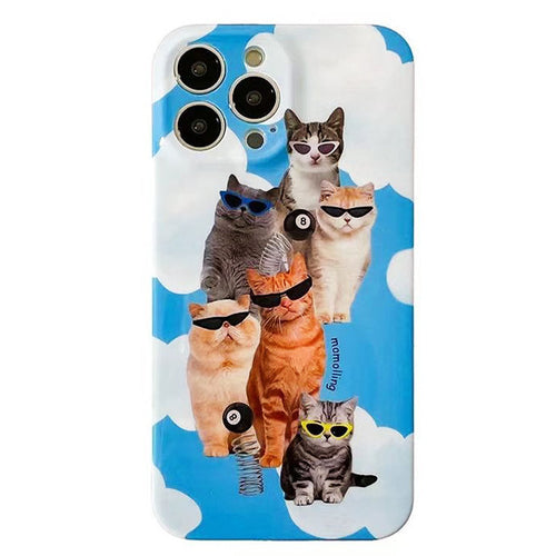 Boogzel Apparel Cool Cats iPhone Case