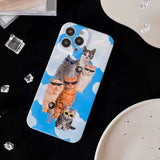Boogzel Apparel Cool Cats iPhone Case, view 3