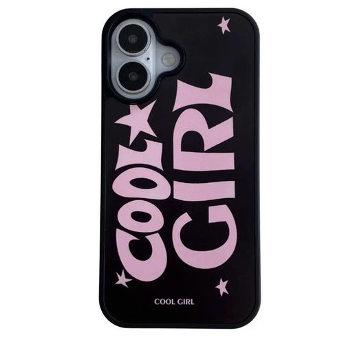 Boogzel Apparel Cool Girl Aesthetic iPhone Case