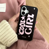Boogzel Apparel Cool Girl Aesthetic iPhone Case, view 2