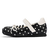 Boogzel Apparel Cool Influence Polka Dot Strap Sandals, view 6