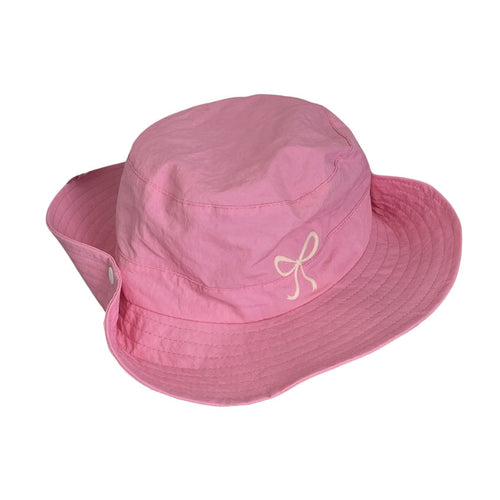 Boogzel Apparel Coquette Aesthetic Bow Fisherman Hat