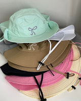Boogzel Apparel Coquette Aesthetic Bow Fisherman Hat, view 4